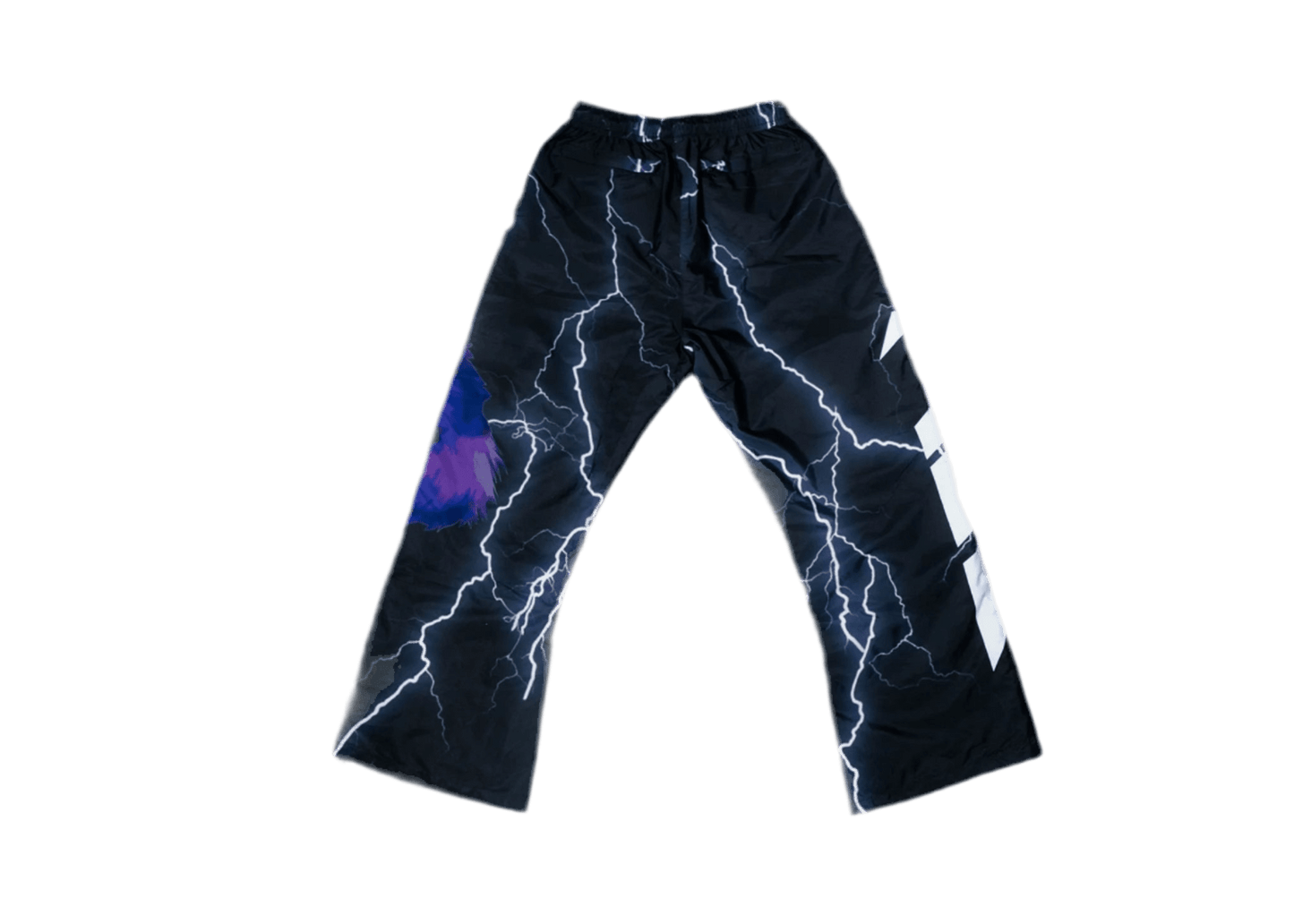 Black RRW Lightning Tech Windbreaker Set - Road Runners World Global