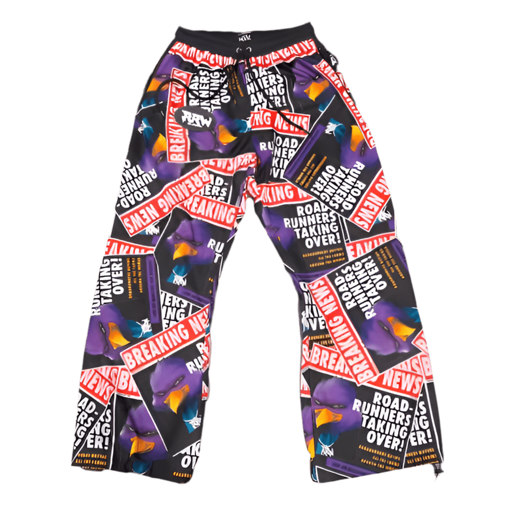Breaking News Windbreaker Pants - Road Runners World Global