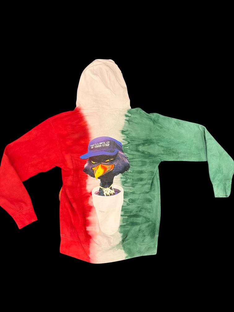 That’s A Awful Lot Of Roadrunnin Mexico Tie Dye Hoodie