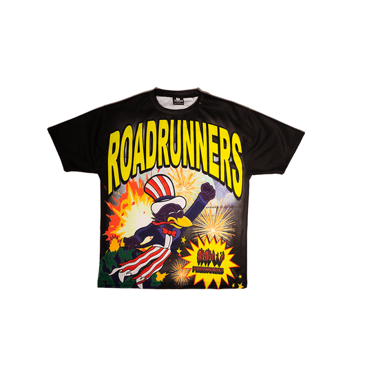 Land Of The RoadRunners Shirt (Black) - Road Runners World Global