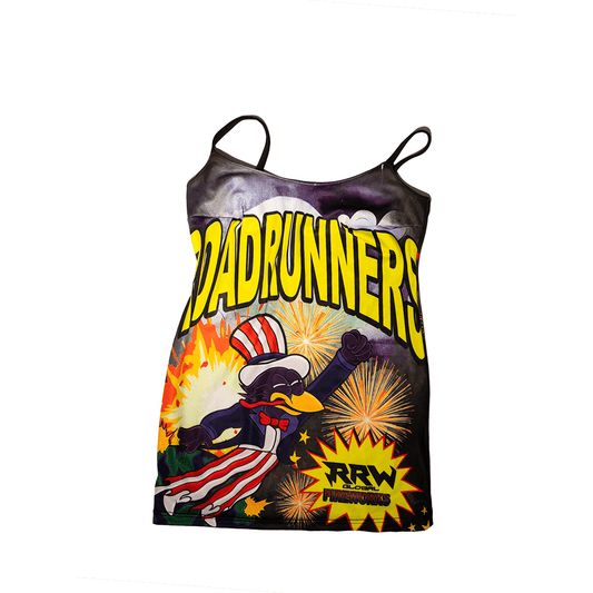 Land Of The RoadRunners Skank Dress (Black) - Road Runners World Global