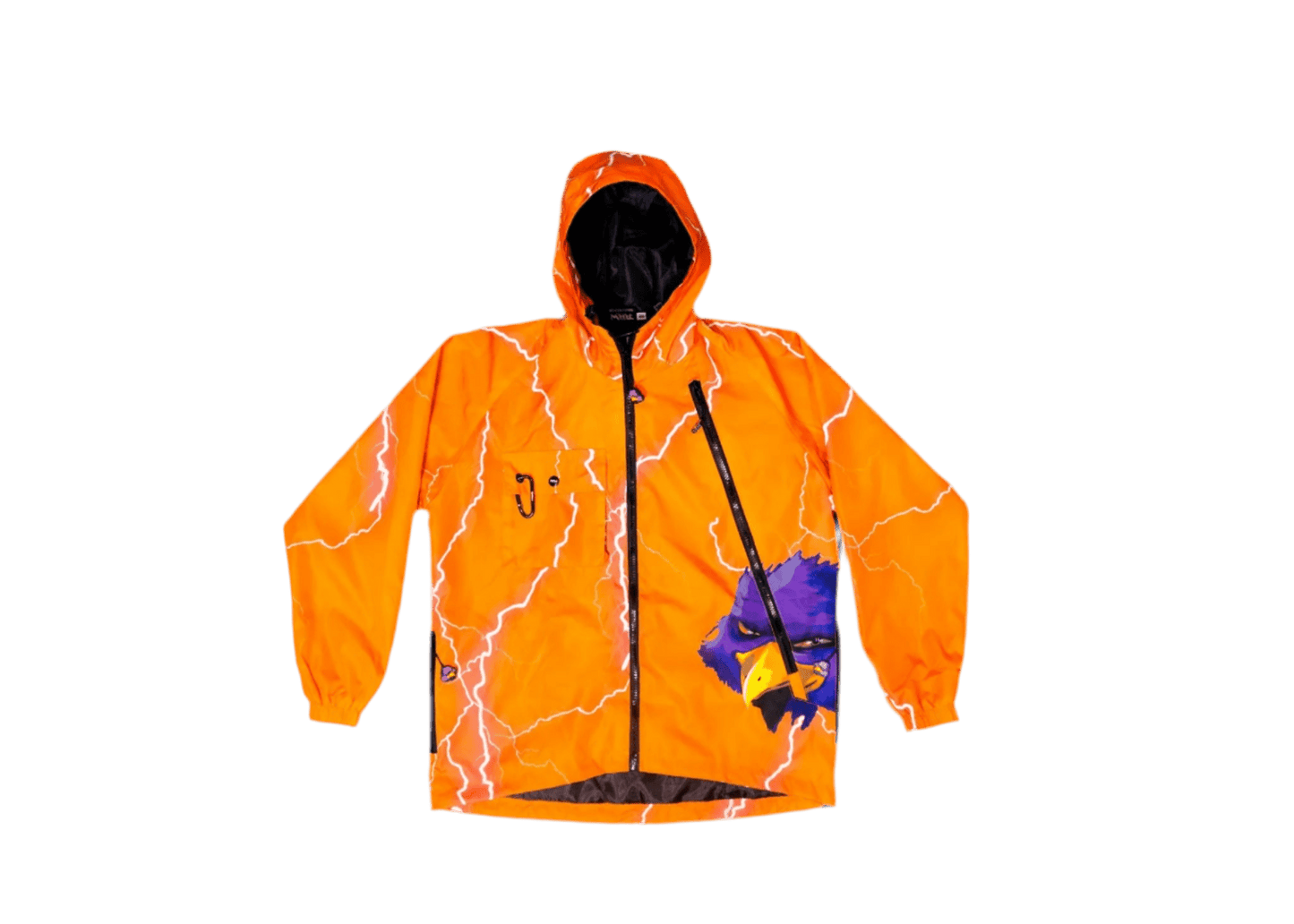 Orange RRW Lightning Tech Windbreaker Set - Road Runners World Global