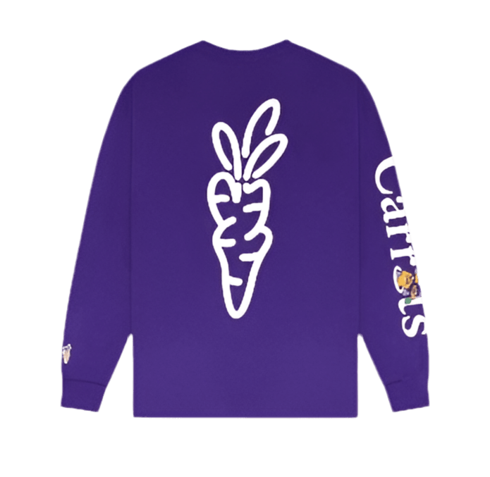 Roadrunner Carrots Long Sleeve Purple Tee - Road Runners World Global
