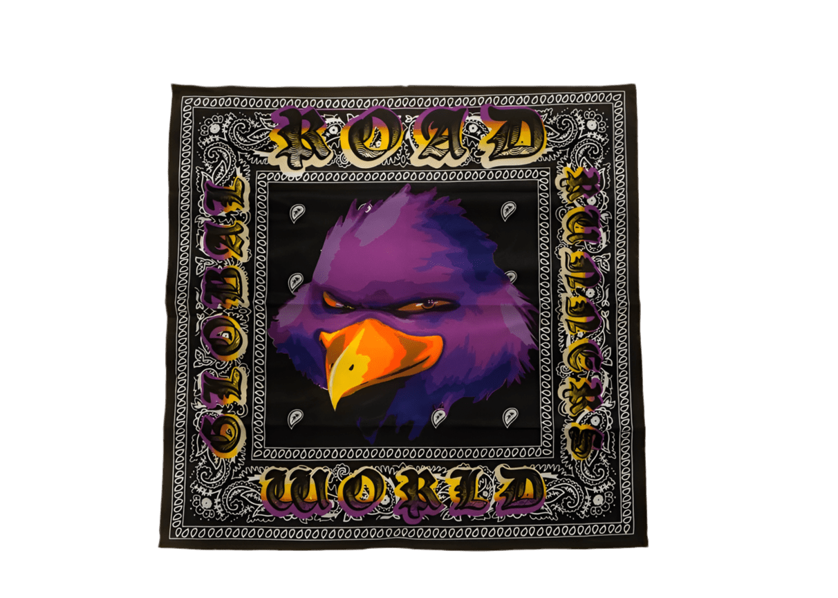 Roadrunner Old English Bandana - Road Runners World Global