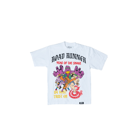 RoadRunner Year Of the Snake Tee (White) - Road Runners World Global