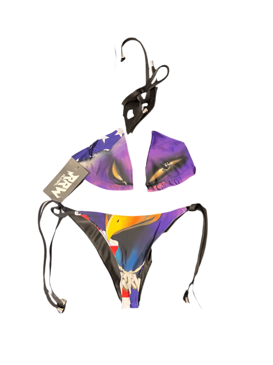 Roadrunnin Across America Thirsty Bird Bikini Set - Road Runners World Global