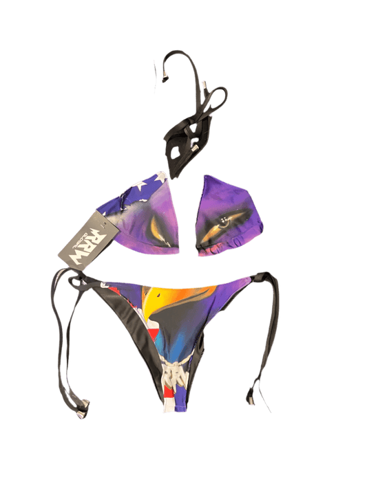 Roadrunnin Across America Thirsty Bird Bikini Set - Road Runners World Global
