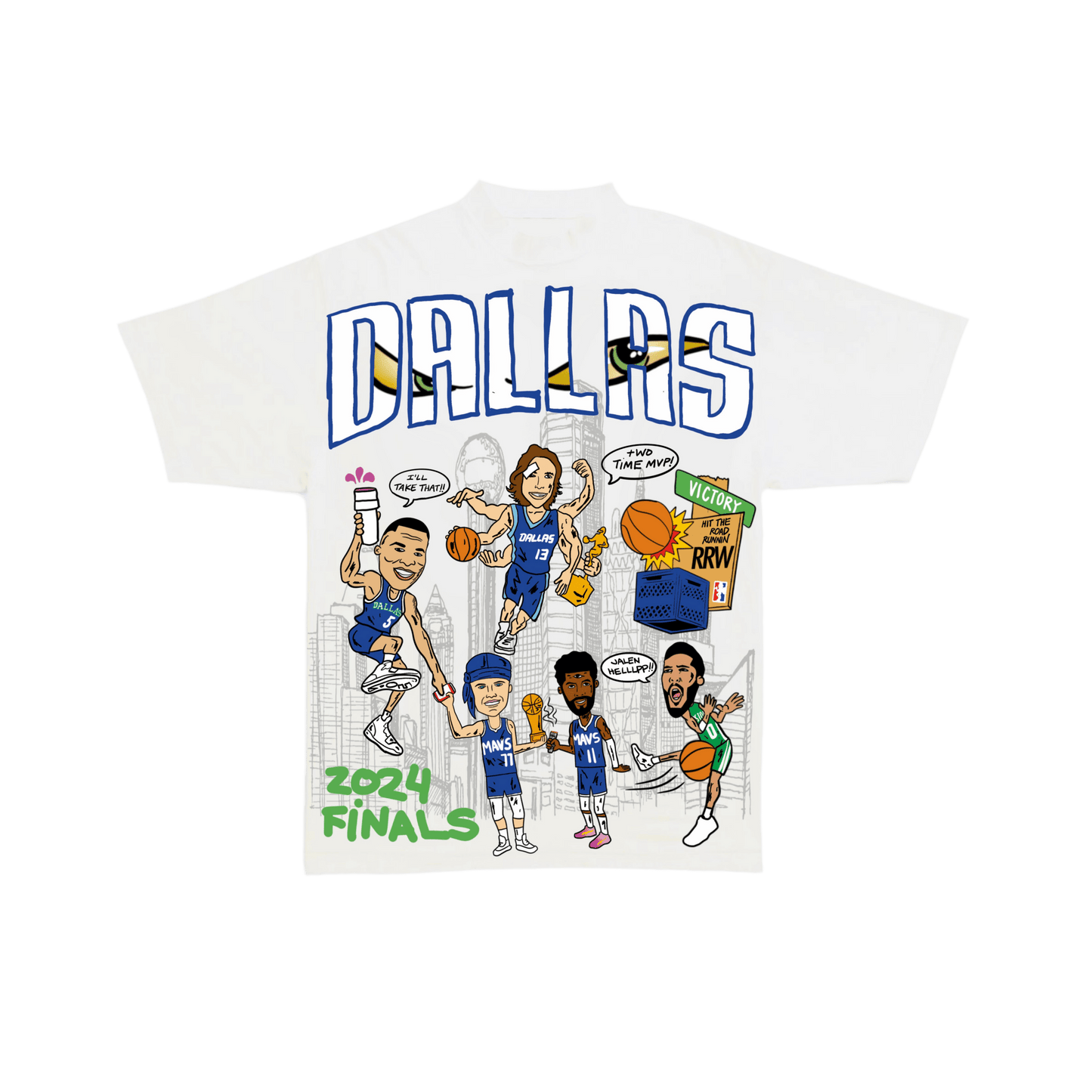 RRW 2024 NBA Finals Shirt - Road Runners World Global