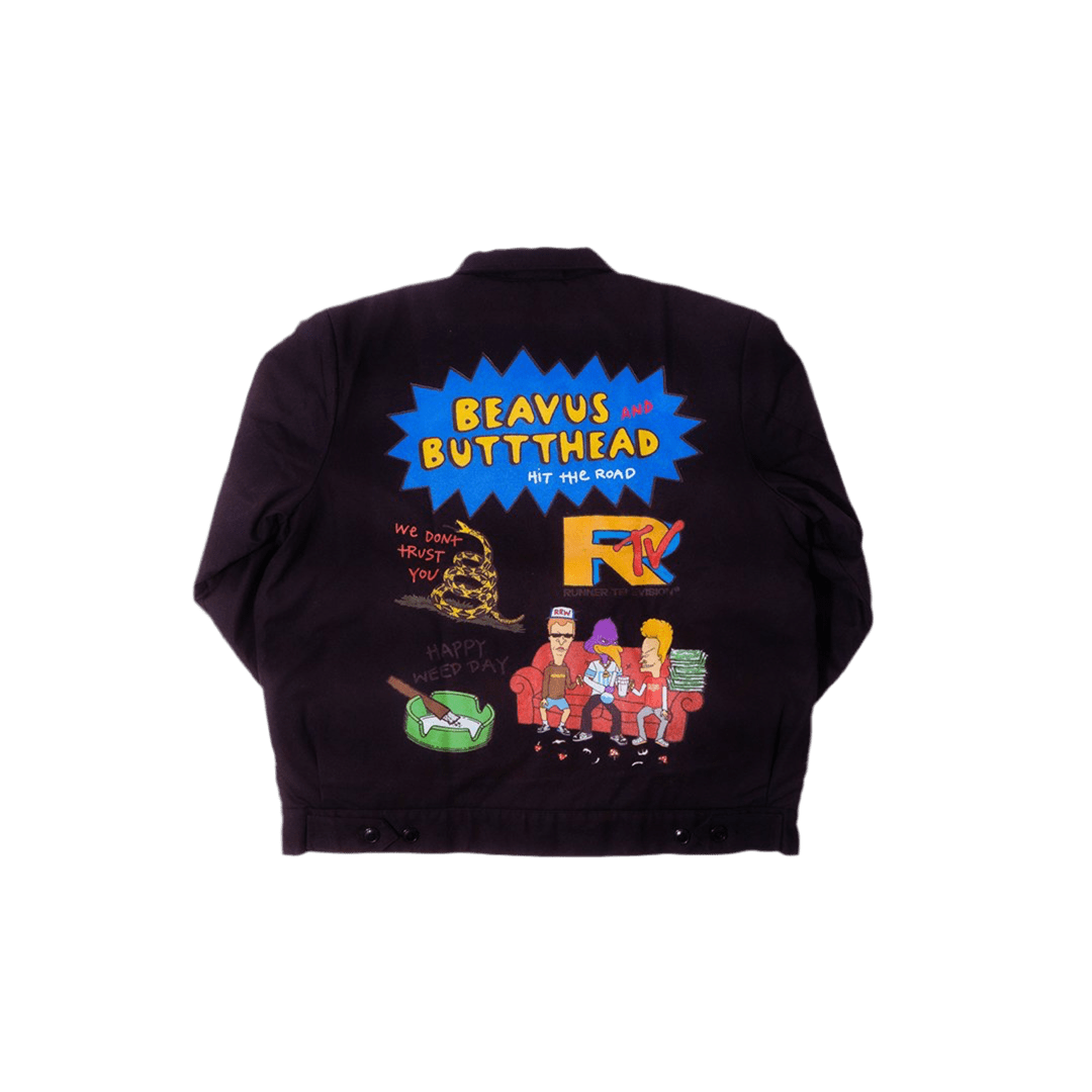 RRW Beavus 420 Jacket (Black) - Road Runners World Global