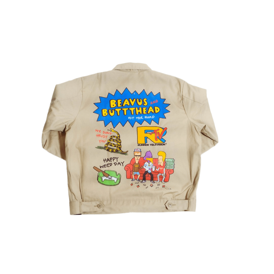 RRW Beavus 420 Jacket (Tan) - Road Runners World Global