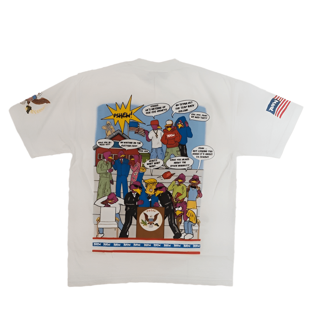 RRW GEODT Tee White - Road Runners World Global