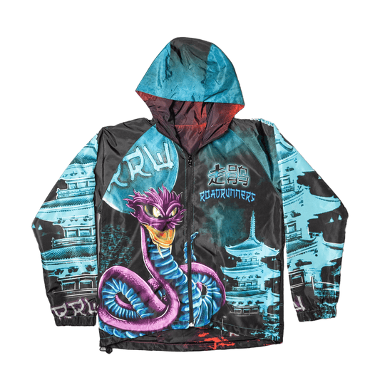 RRW Lunar New Year Windbreaker Set (Blue) - Road Runners World Global