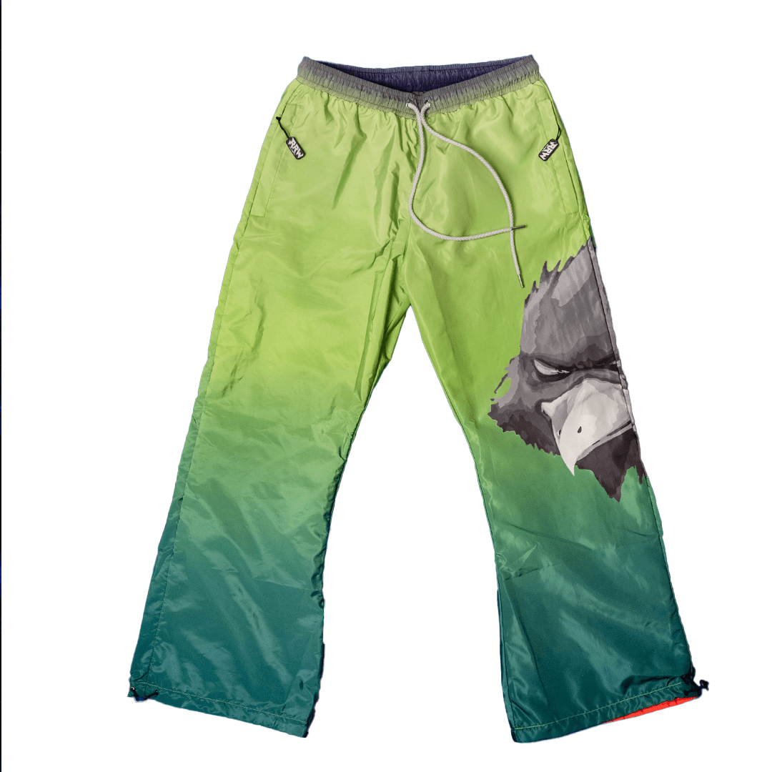 RRW Ombre Windbreaker Set (Green) - Road Runners World Global