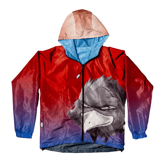 RRW Ombre Windbreaker Set (Red) - Road Runners World Global