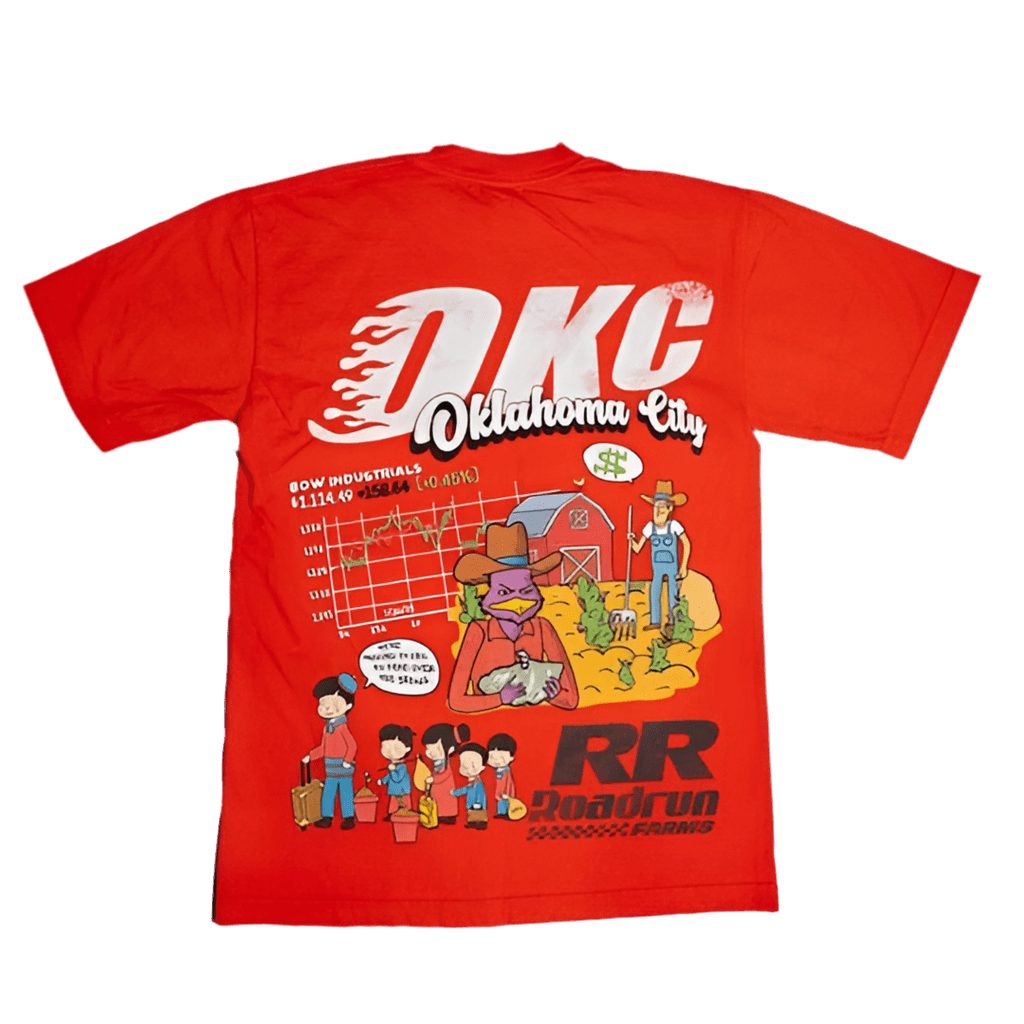 RRW ORANGE OKC TEE - Road Runners World Global