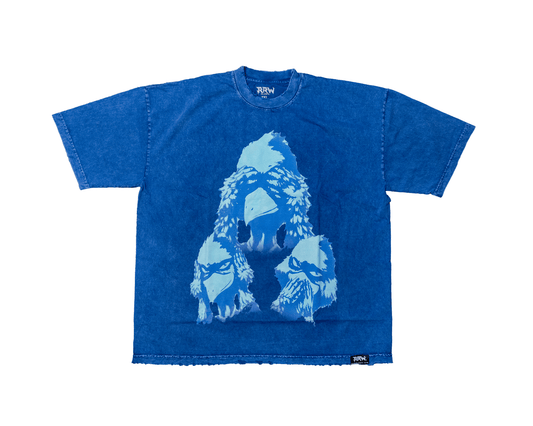 RRW Patent Tee (Blue) - Road Runners World Global