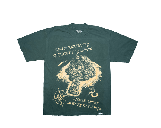 RRW Patent Tee (Green) - Road Runners World Global