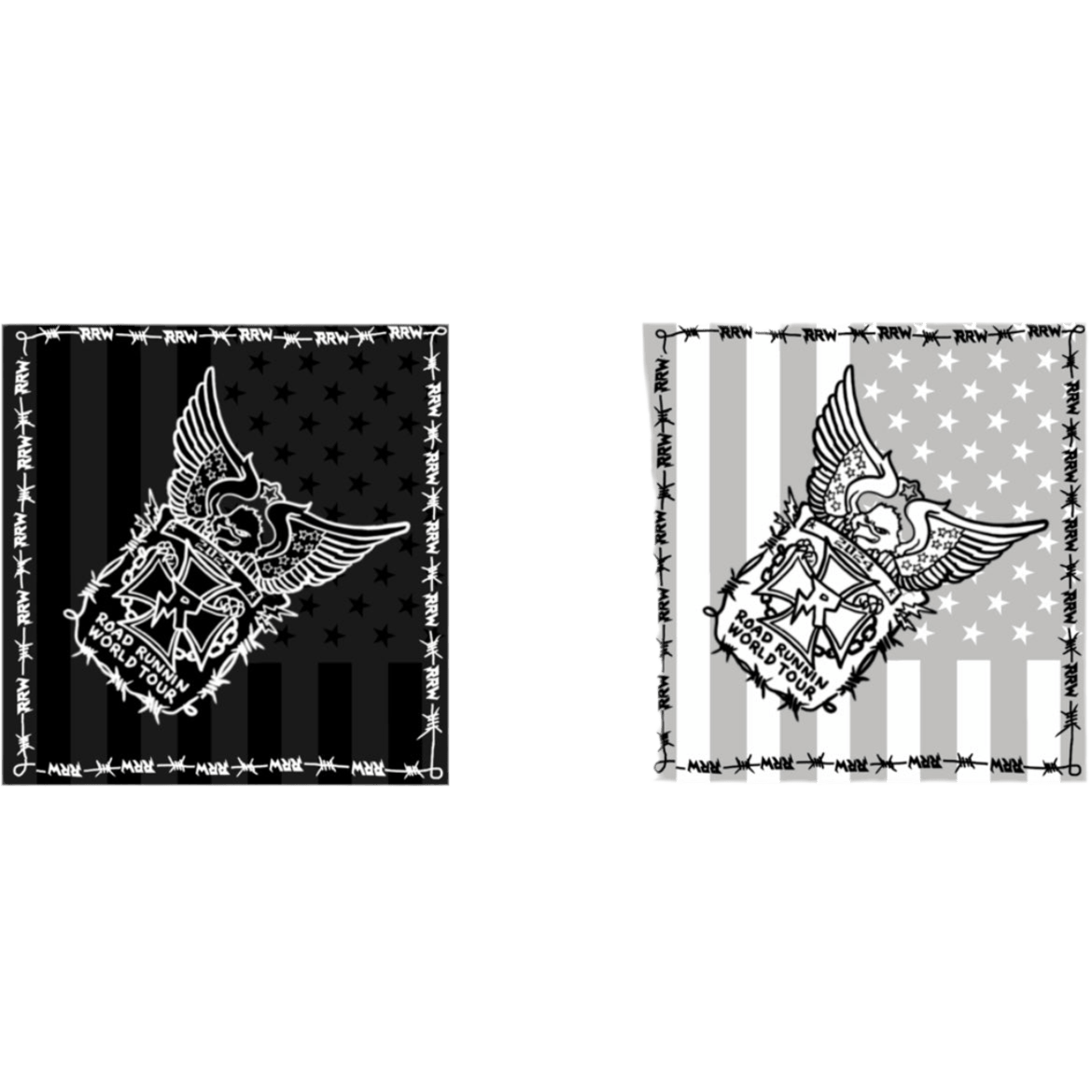 RRW WORLD TOUR BANDANAS - Road Runners World Global