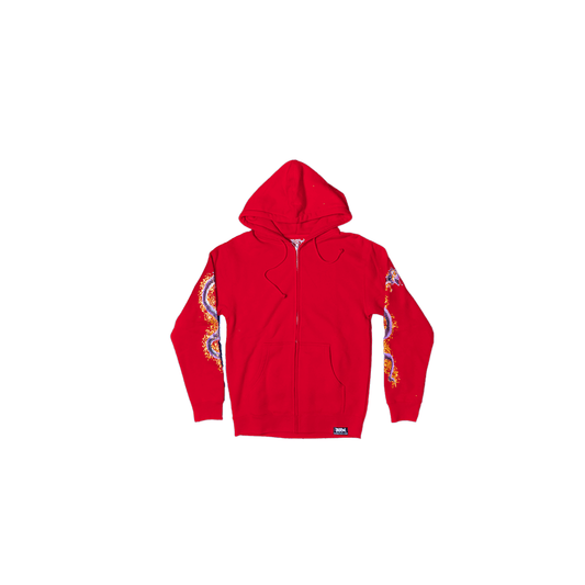 Snake New Year Hoodie (Red) - Road Runners World Global