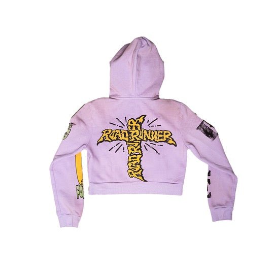 Stoner Forever Crop Hoodie - Road Runners World Global