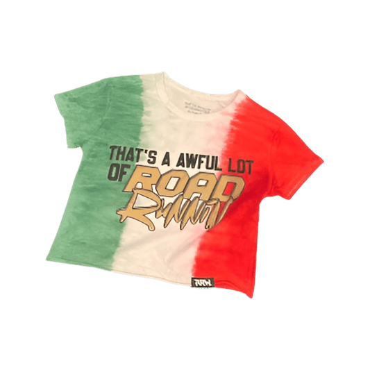 That’s A Awful Lot Of Roadrunnin Mexico Crop Top - Road Runners World Global
