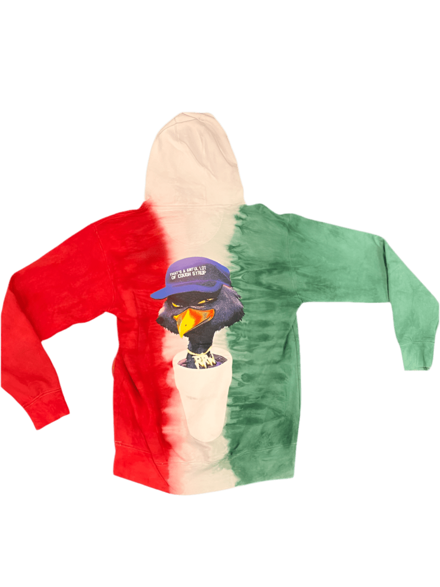 That’s A Awful Lot Of Roadrunnin Mexico Tie Dye Hoodie - Road Runners World Global