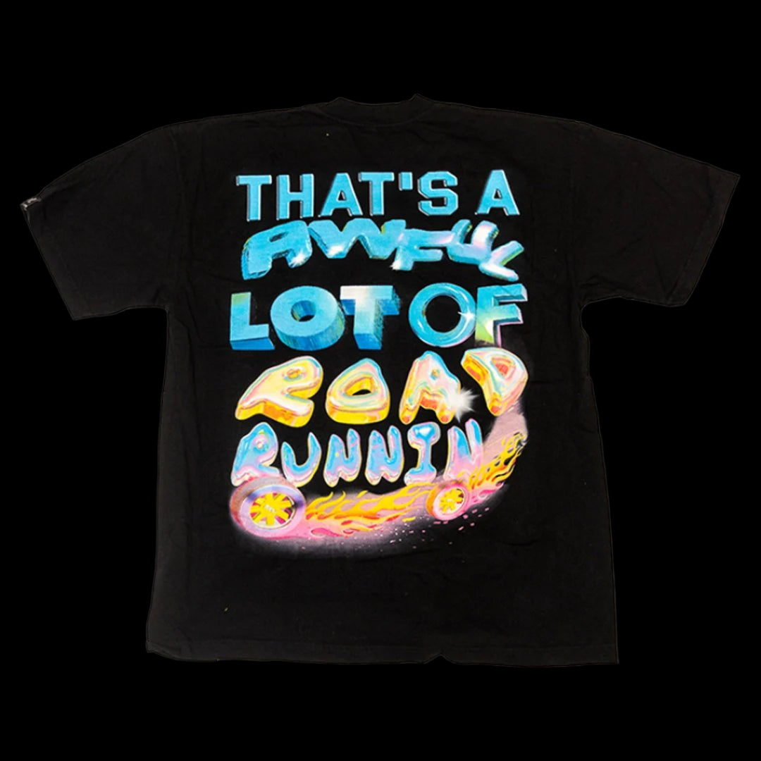 Awful Lot of Roadrunnin 2.0 Black tee - Road Runners World Global