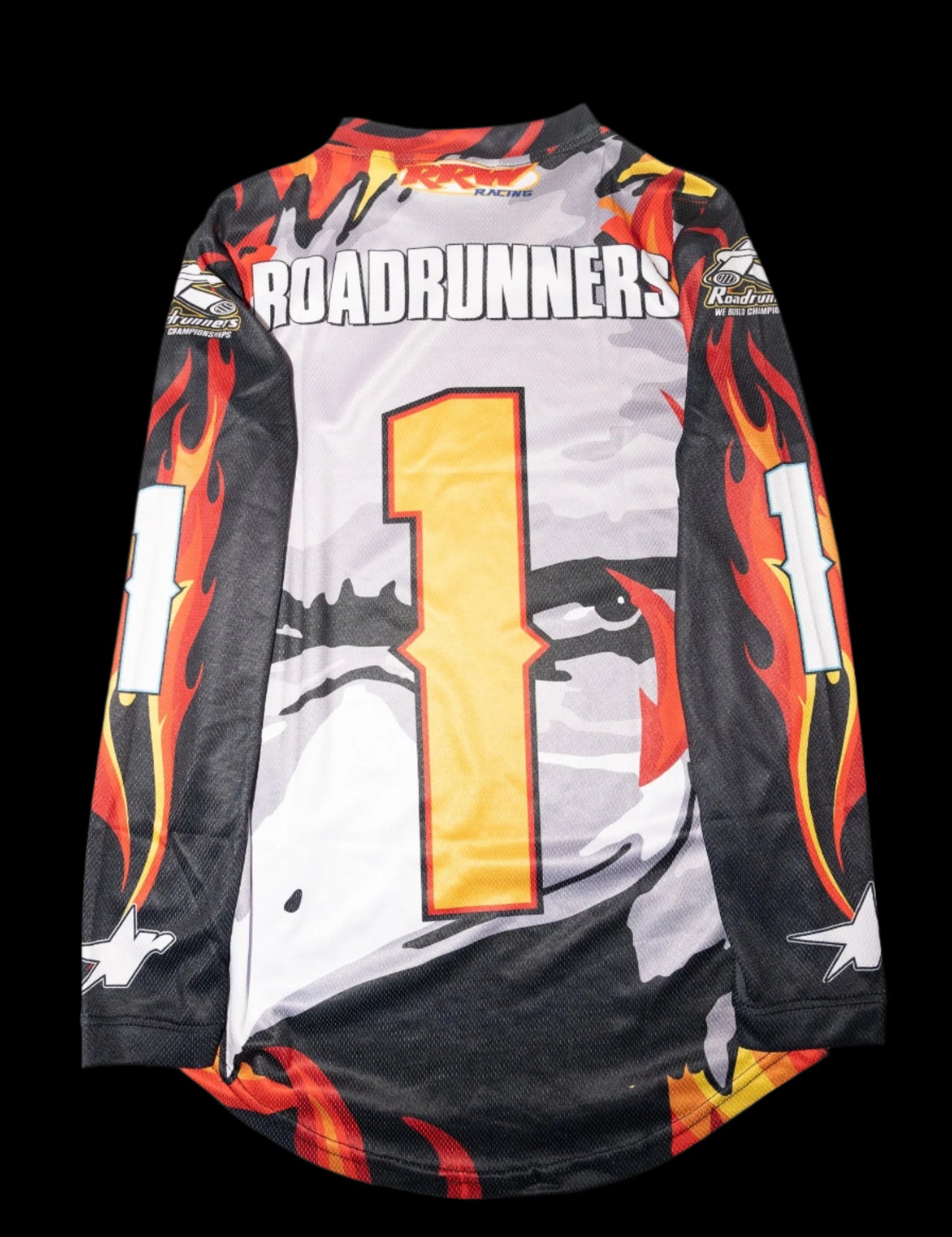 Black and Red RRW Racing Jersey - Road Runners World Global