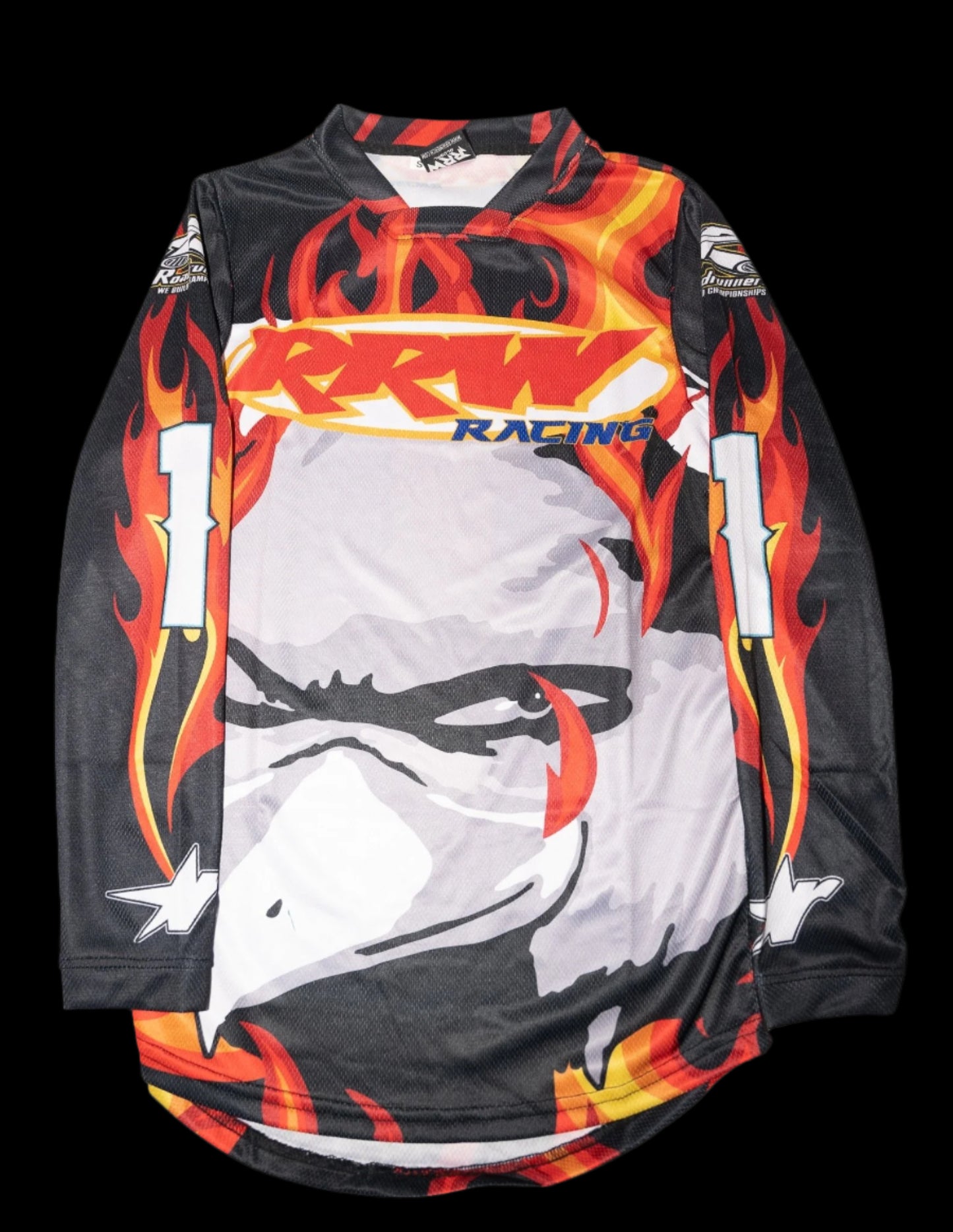 Black and Red RRW Racing Jersey - Road Runners World Global