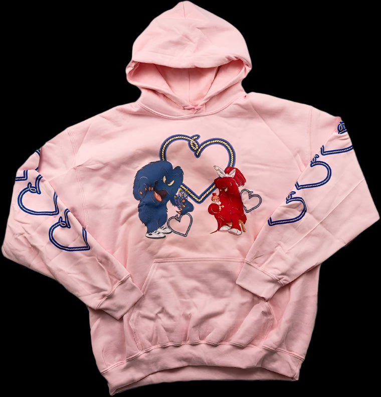Bluebonnet Valentines Hoodie - Road Runners World Global