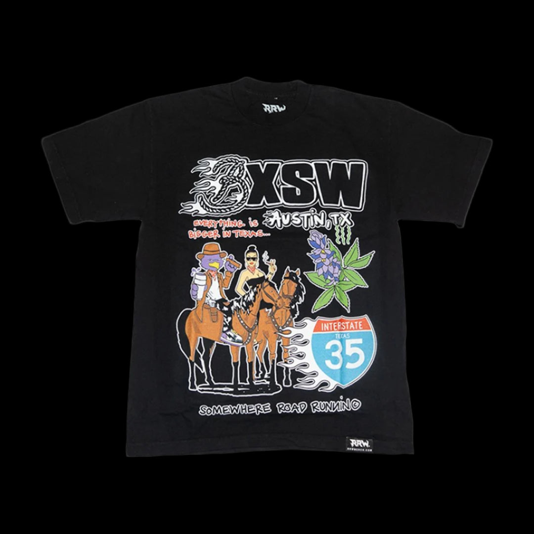 Bluebonnet x RRW Austin Tee - Road Runners World Global