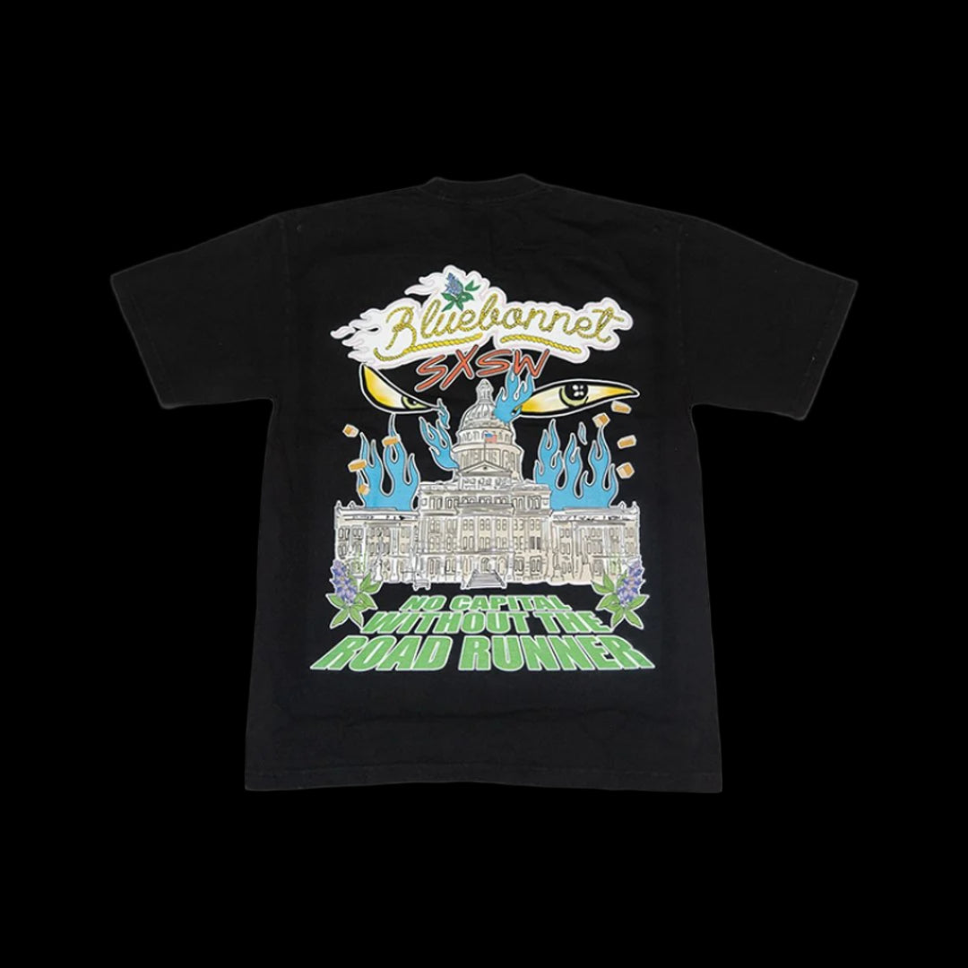 Bluebonnet x RRW Austin Tee - Road Runners World Global