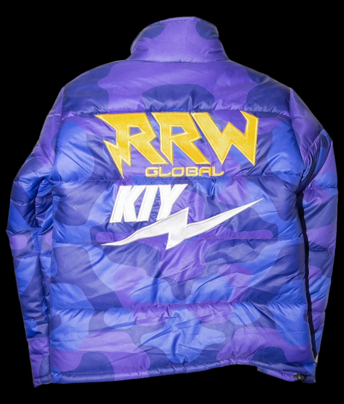 Camo Puffer Jacket - Road Runners World Global
