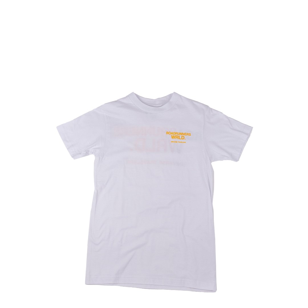 Roadrunners wrld white tee - Road Runners World Global