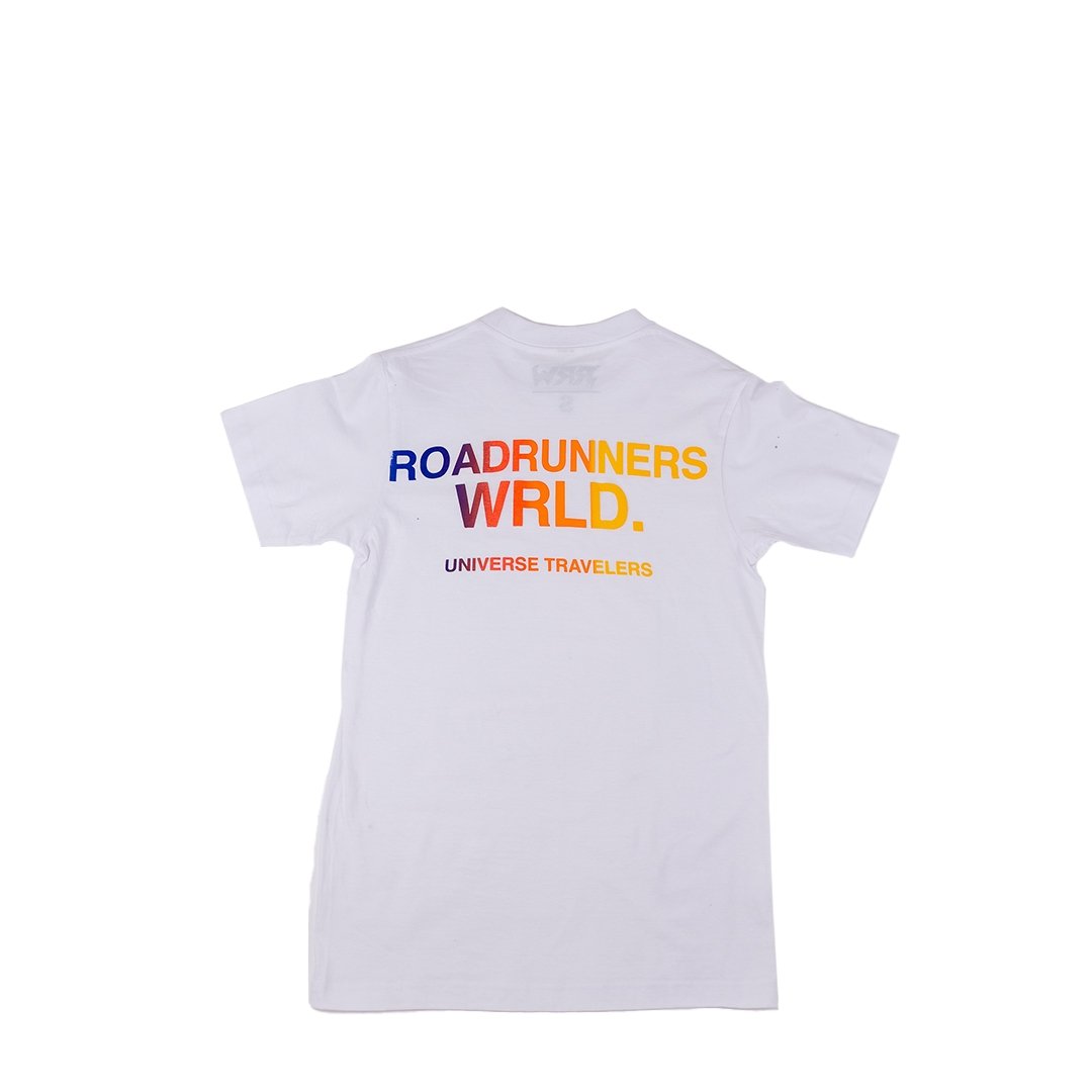 Roadrunners wrld white tee - Road Runners World Global