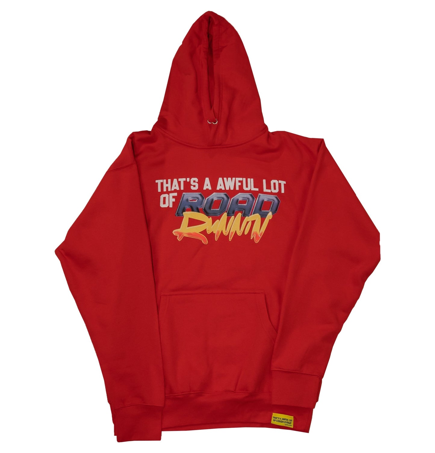 That’s A Awful Lot Of Road Runnin Hoodie RED - Road Runners World Global