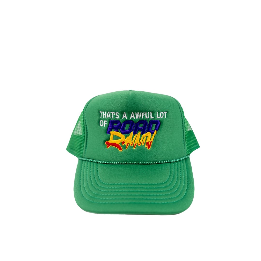 That’s a awful lot of roadrunin green hat - Road Runners World Global