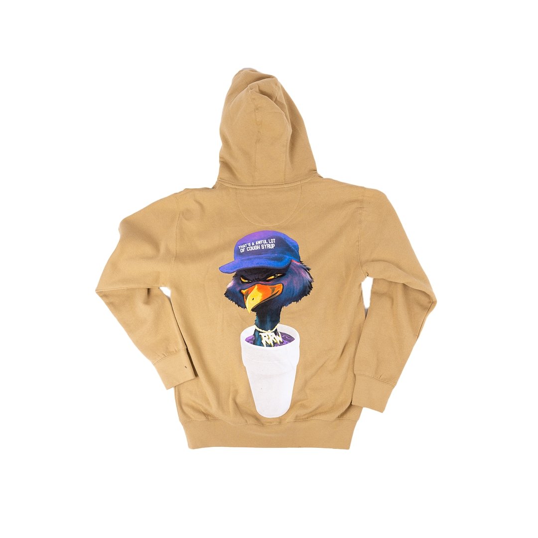 That’s a awful lot of roadrunin hoodie tan - Road Runners World Global