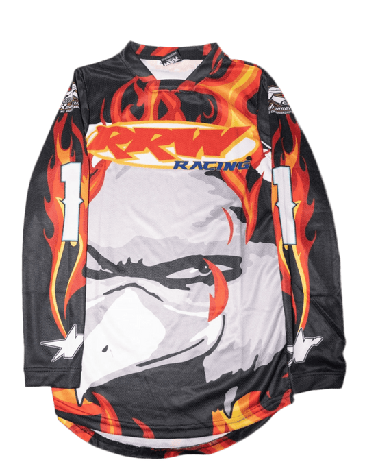 Black and Red RRW Racing Jersey - Road Runners World Global