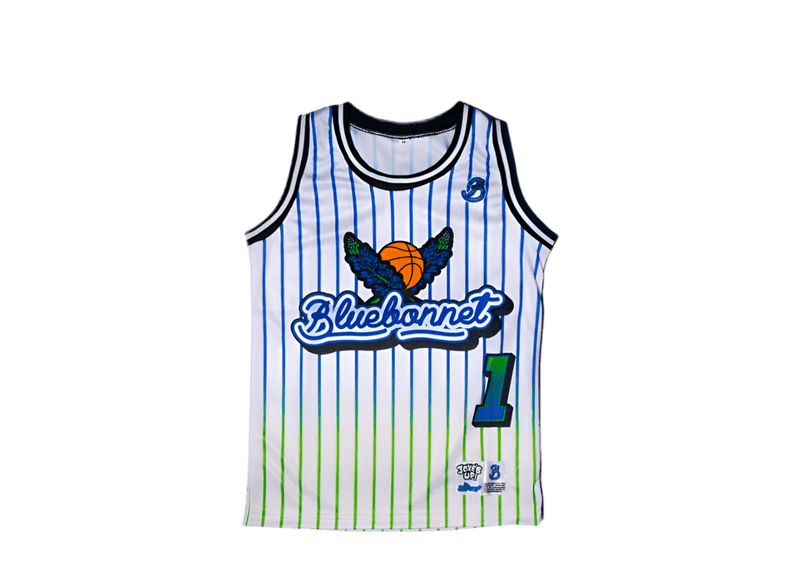 Blue Bonnet Jersey Set (white) - Road Runners World Global