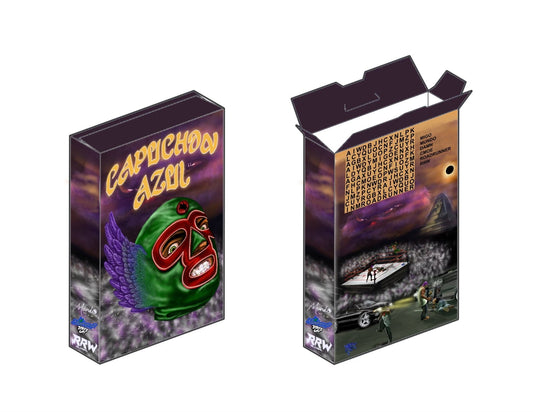 Capuchon Azul Cereal Box (Collector’s Item) - Road Runners World Global