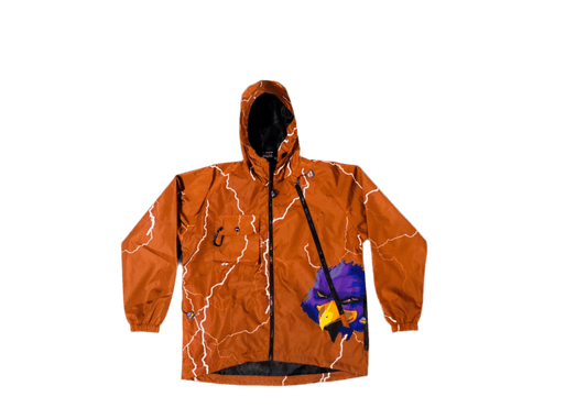 Copper Brown RRW Lightning Tech Windbreaker Set - Road Runners World Global