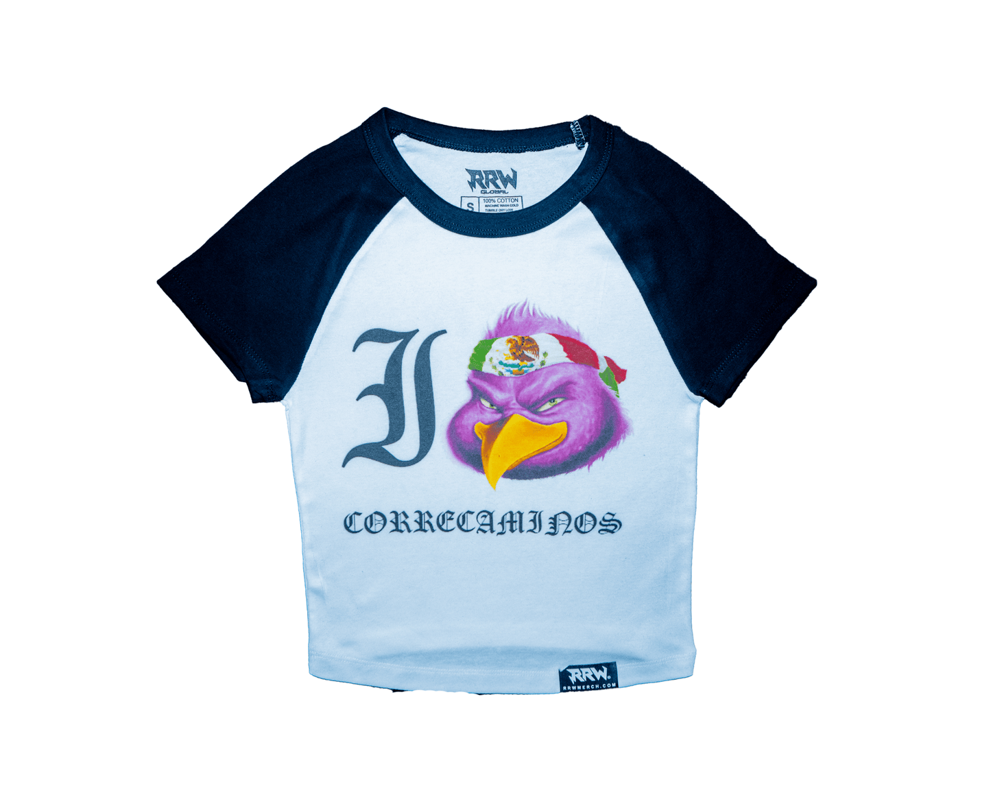 I Heart Correcaminos Crop Top - Road Runners World Global