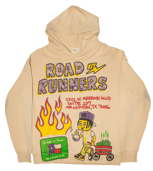 KIY x Runner Collage Hoodie - Road Runners World Global