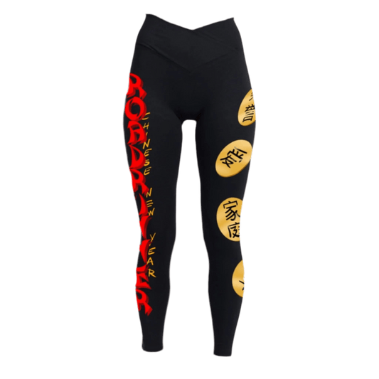 Lucky RoadRunner Black Leggings (women’s) - Road Runners World Global