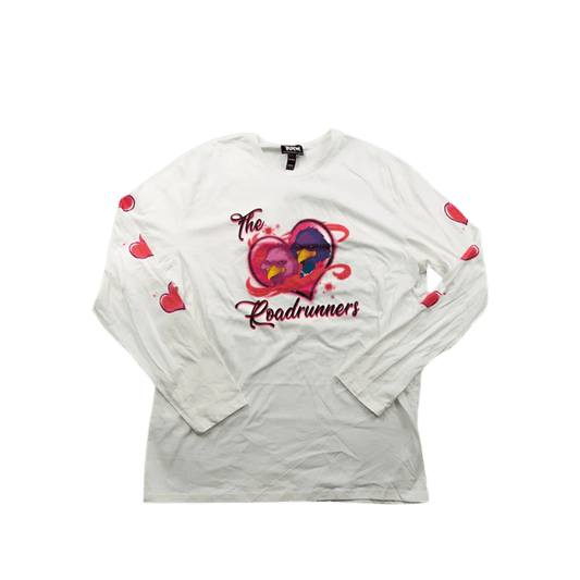 Mr & Mrs Roadrunner Valentines Long Sleeve Tee - Road Runners World Global