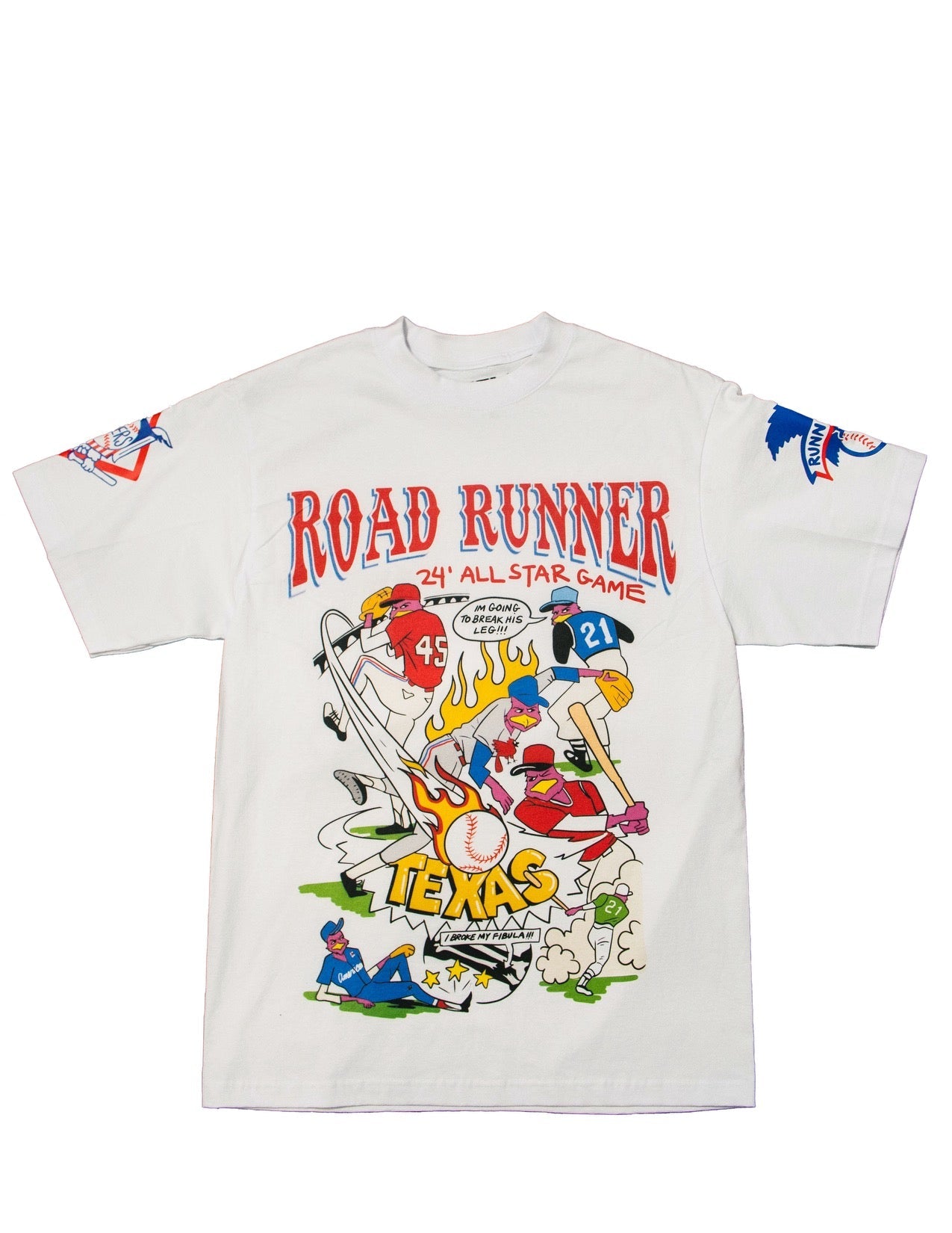 Road Runners Ball Game Tee - Road Runners World Global