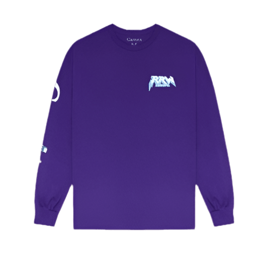 Roadrunner Carrots Long Sleeve Purple Tee - Road Runners World Global