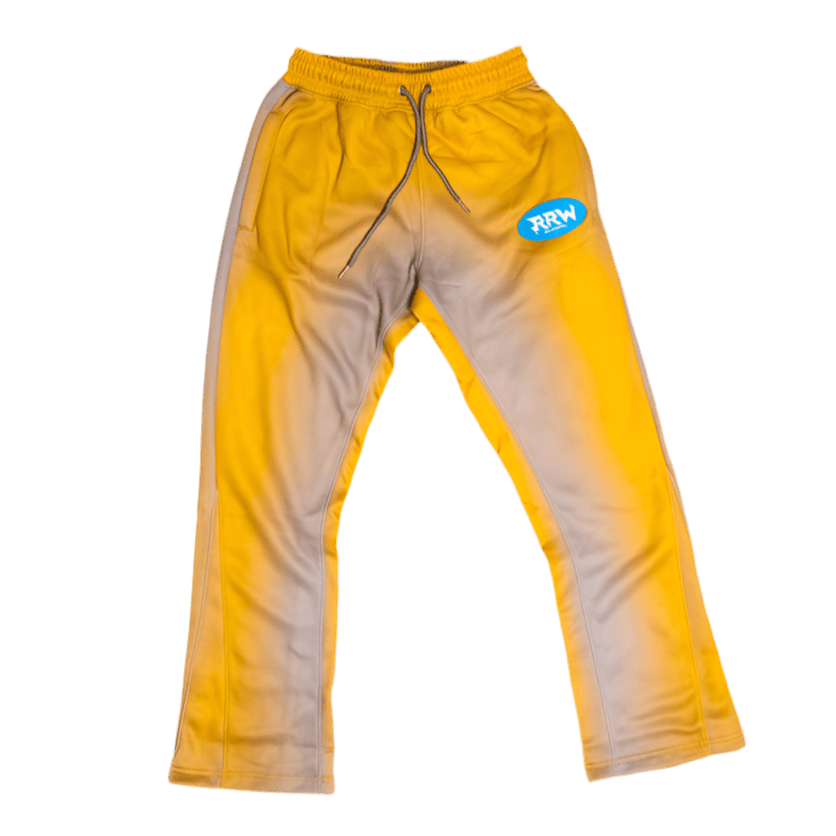 RRW Cropped Gradient Set (Yellow) - Road Runners World Global