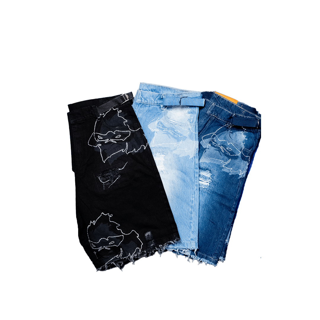 RRW FACE OF REFLECTION SHORTS - Road Runners World Global